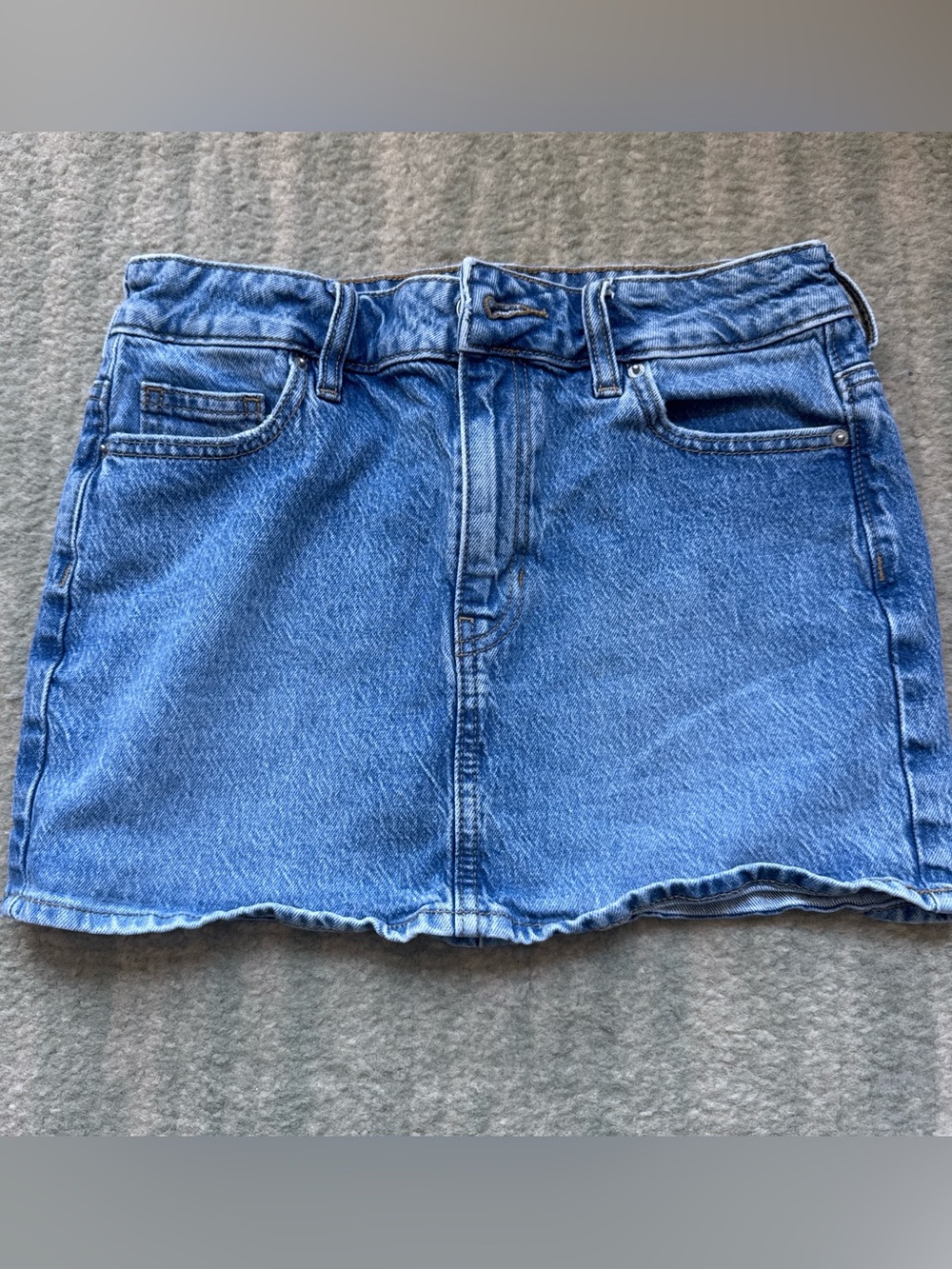 Pacsun blue denim mini skirt
